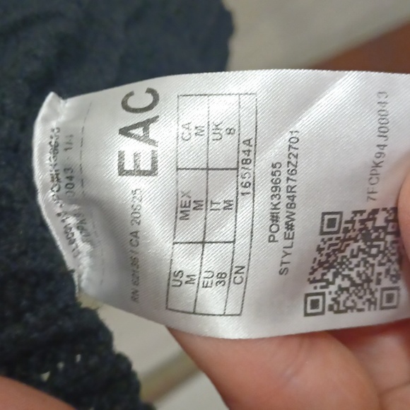 Guess black oversized high low sweater tiger graphic embroidered medium - Picture 14 of 16